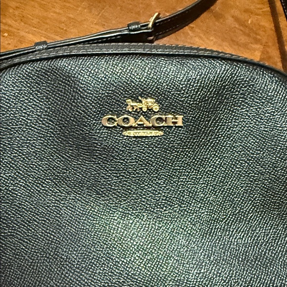 Coach Black Leather Crossbody Bag - Picture 2 of 4
